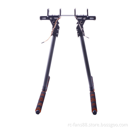 22mm Pipe Clamp HJ-1100P Carbon Fiber Retractable Landing Gear Skid Set for S800/S800 EVO frame